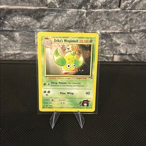 Pokemon Erika’s Weepinbell 49/132 Vintage from‎ Gym Heroes Unlimited (2000) M/NM